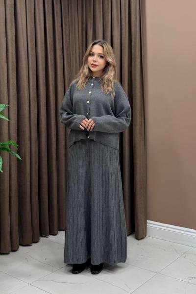 Meli Triko Takım - Antrasit