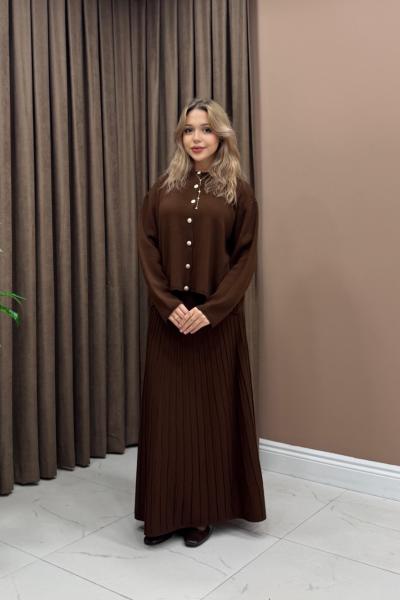 Meli Triko Takım - Acı Kahve