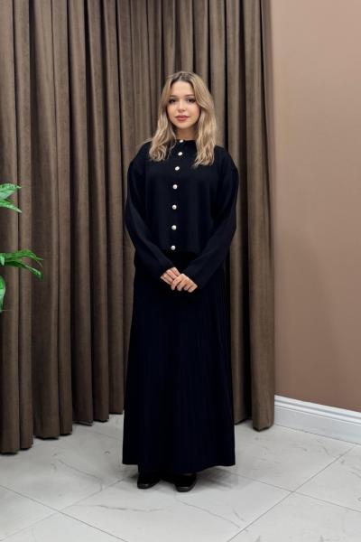 Meli Triko Takım - Siyah