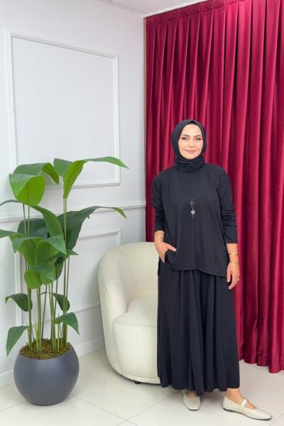 Melina Takım - Siyah