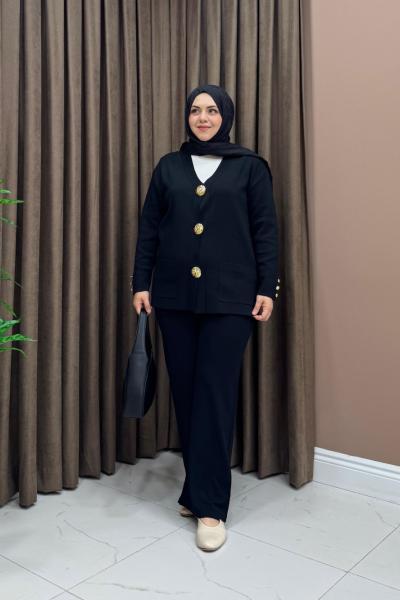 Merserize Liva Takım - Siyah