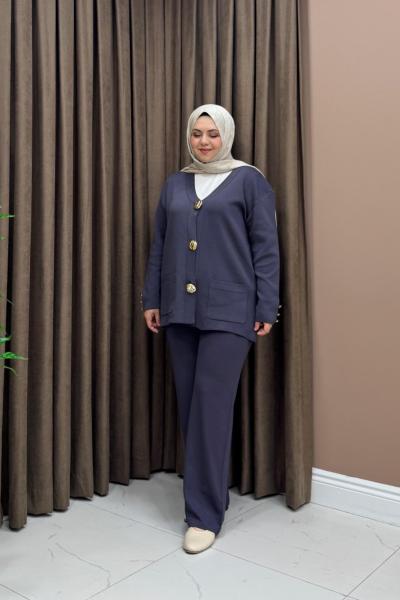 Merserize Liva Takım - Antrasit