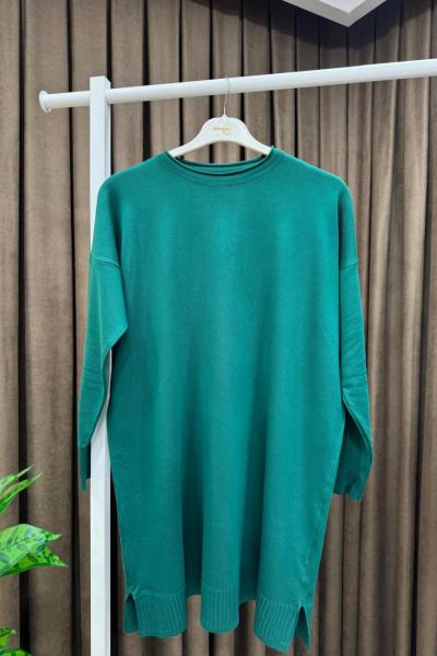 Merserize Tunik - Zümrüt