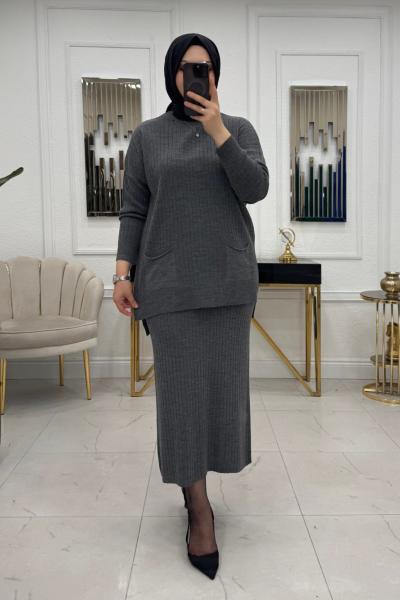 Meva Triko Takım - Antrasit