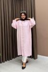 Mia Tensel Gömlek - Pembe