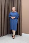 Mia Triko Tunik - İndigo