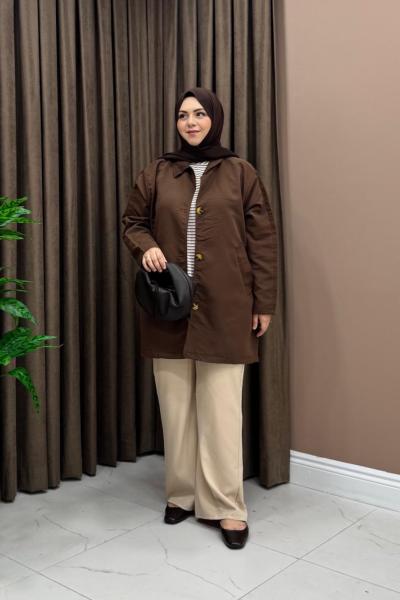 Misty Trençkot - Acı kahve