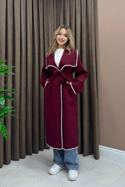 Nicole Kaşe Kaban - Bordo