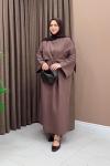 Pinterest Lisa Elbise - Kahve