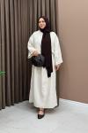Pinterest Lisa Elbise - Ekru
