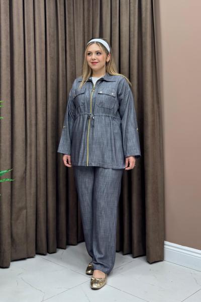 Rima tensel takım - Gri