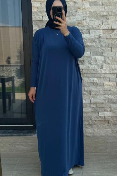 Rosa Elbise - İndigo