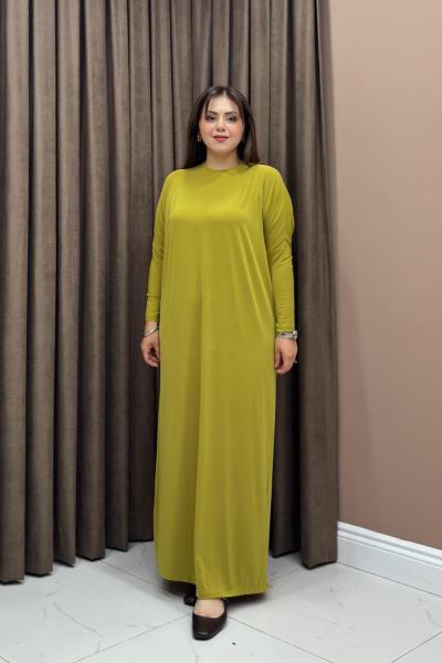 Rosa Elbise - Yağ yeşili