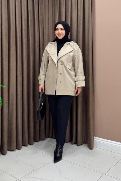 Serenity Trençkot - Bej