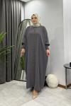 Sima Elbise / Ferace - Gri
